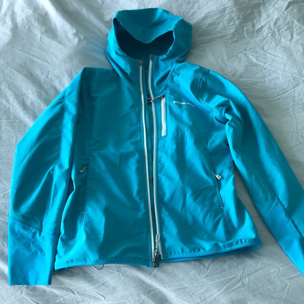 Patagonia Jacket blue white xs